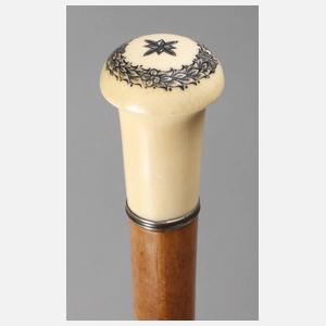 Spazierstock Elfenbein