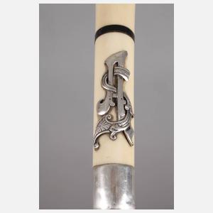 Spazierstock Elfenbein