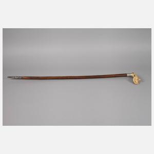 Jagdlicher Spazierstock