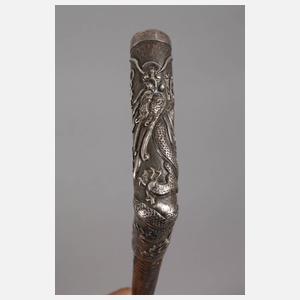 Gerte mit Silbergriff