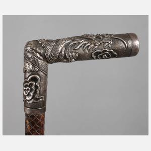 Gerte mit Silbergriff