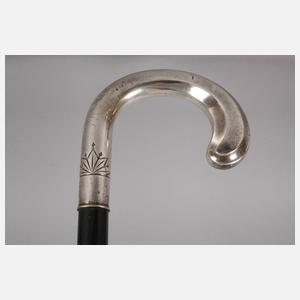 Spazierstock Silber