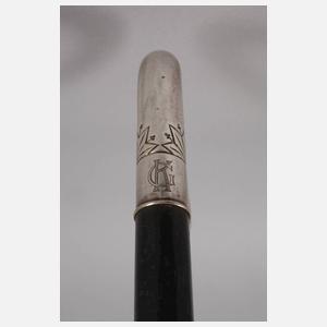 Spazierstock Silber