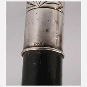Spazierstock Silber