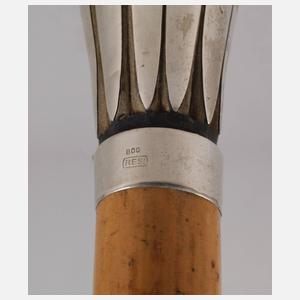Spazierstock Silber