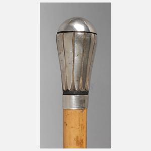 Spazierstock Silber