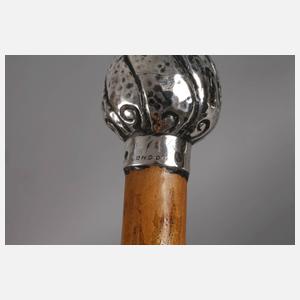 Spazierstock Silber
