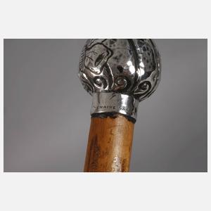 Spazierstock Silber