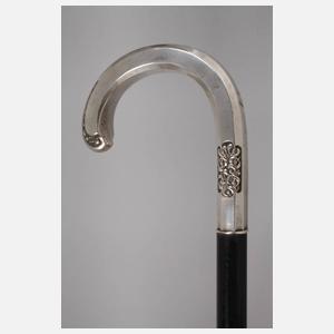 Spazierstock Silber