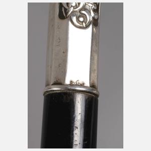 Spazierstock Silber