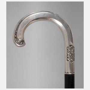 Spazierstock Silber