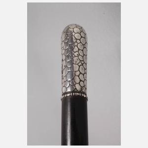Spazierstock Silber