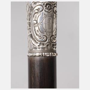 Spazierstock Silber