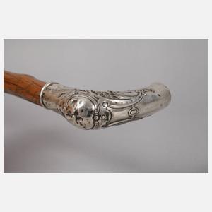 Spazierstock Silber