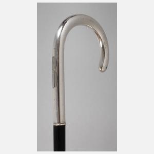 Spazierstock Silber