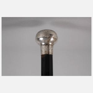 Spazierstock Silber
