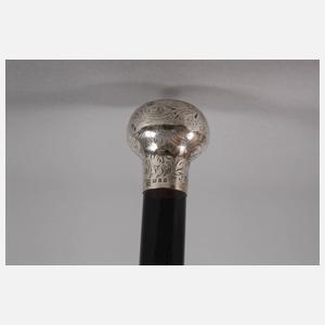 Spazierstock Silber