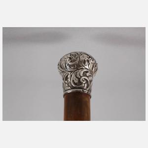 Spazierstock Silber