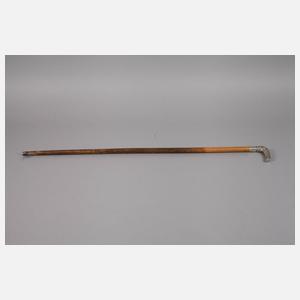 Spazierstock Silber
