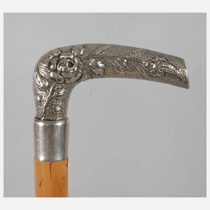 Spazierstock Silber