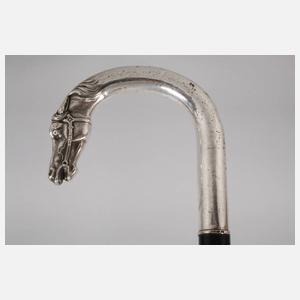 Spazierstock Silber