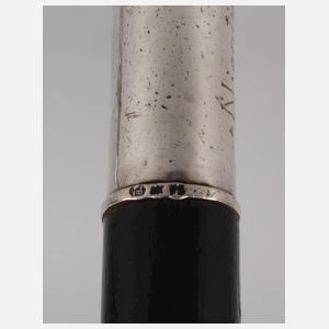Spazierstock Silber