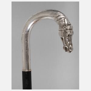 Spazierstock Silber