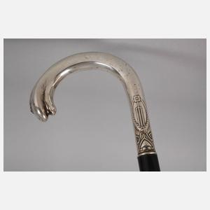 Spazierstock Silber
