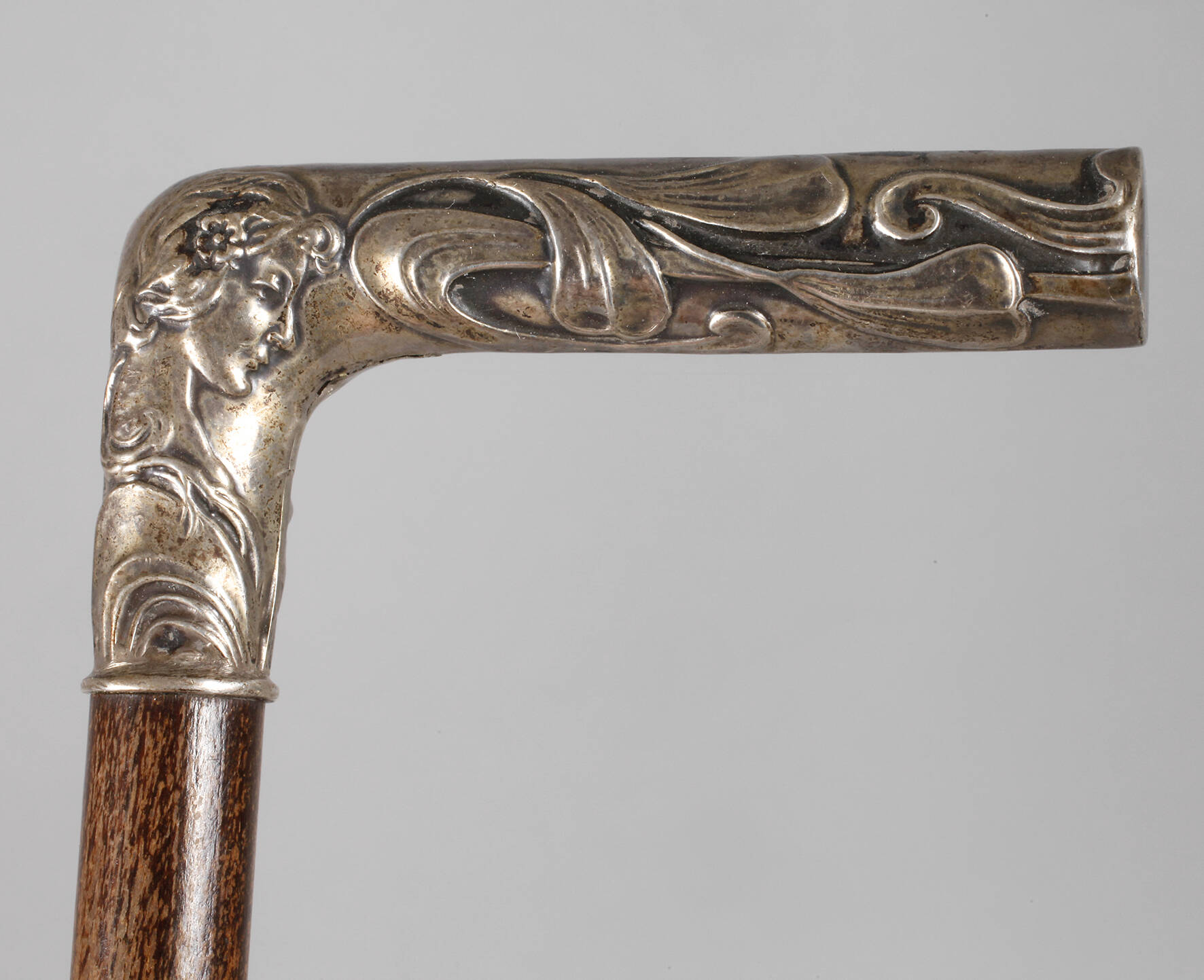 Damenstockgriff Jugendstil