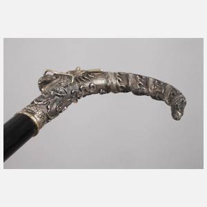 Spazierstock mit Chinoiserien