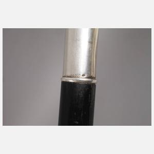 Spazierstock Silber
