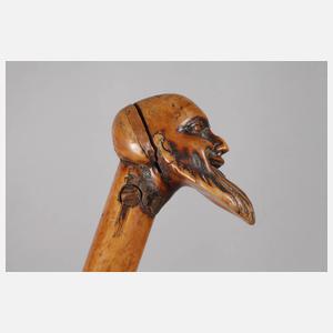 Figürlicher Spazierstock