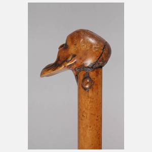 Figürlicher Spazierstock