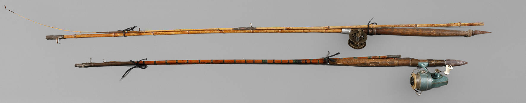 Zwei Angelruten