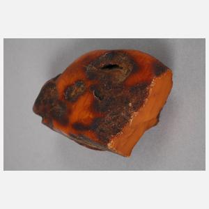 Zwei große Naturbernsteine