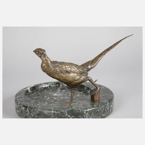 Figürliche Visitenkartenschale