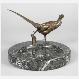 Figürliche Visitenkartenschale