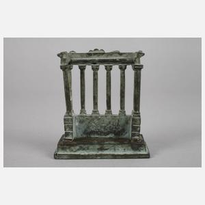 Architekturmodell Bronze