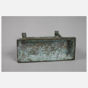 Architekturmodell Bronze