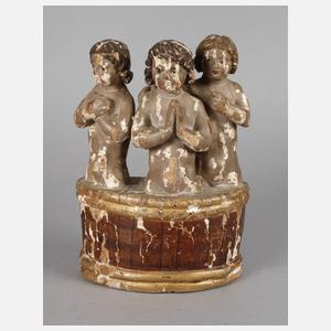 Skulptur Schülerlegende St. Nikolaus