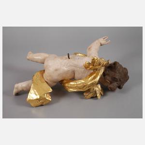 Paare barocke Schwebeengel