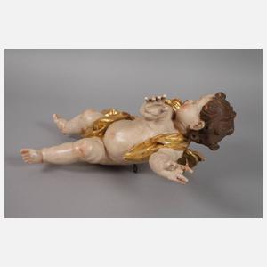 Paare barocke Schwebeengel