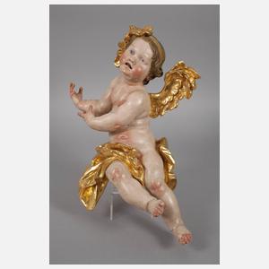 Paare barocke Schwebeengel