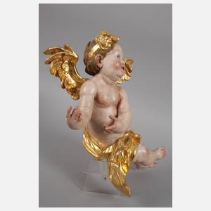 Paare barocke Schwebeengel