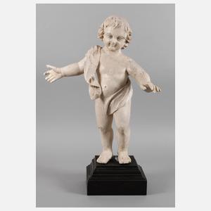 Geschnitzte Engelsplastik Barock