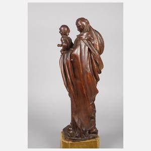 Barocke Heiligenschnitzerei