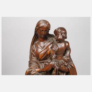 Barocke Heiligenschnitzerei