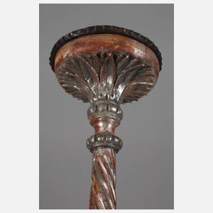 Drei barocke Altarleuchter