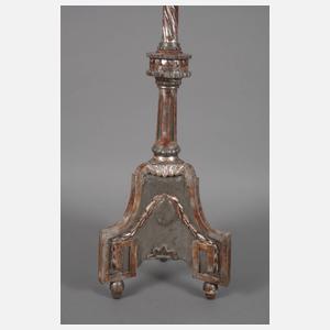 Drei barocke Altarleuchter