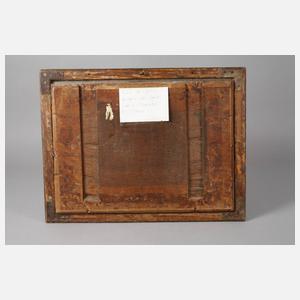 Barocke Brokatstickerei